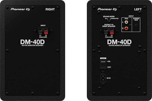 Pioneer DM-40D Studio Monitors