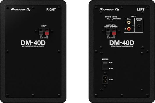 Pioneer DM-40D Studio Monitors