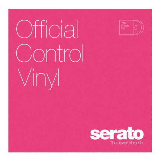 Serato 12" Control Vinyl 2.0 - Pink (Pair)