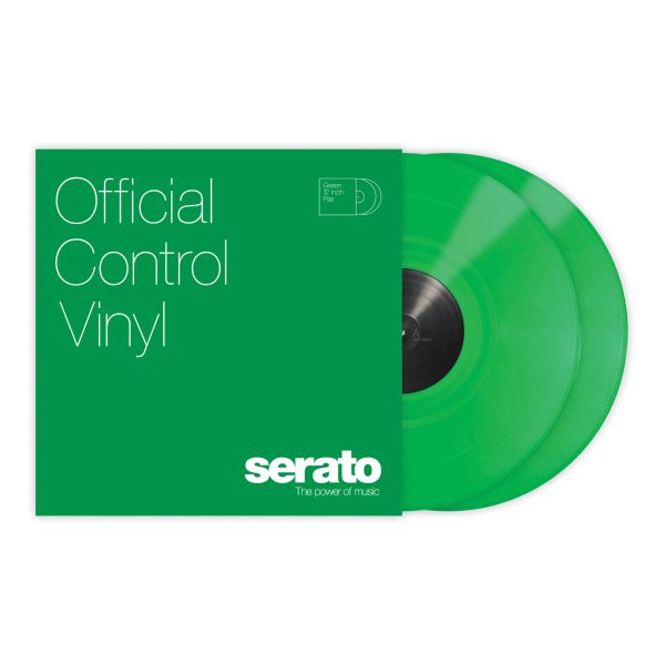 Serato 12" Control Vinyl - Green (Pair)