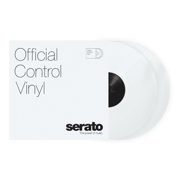 Serato 12" Control Vinyl -Clear (Pair)