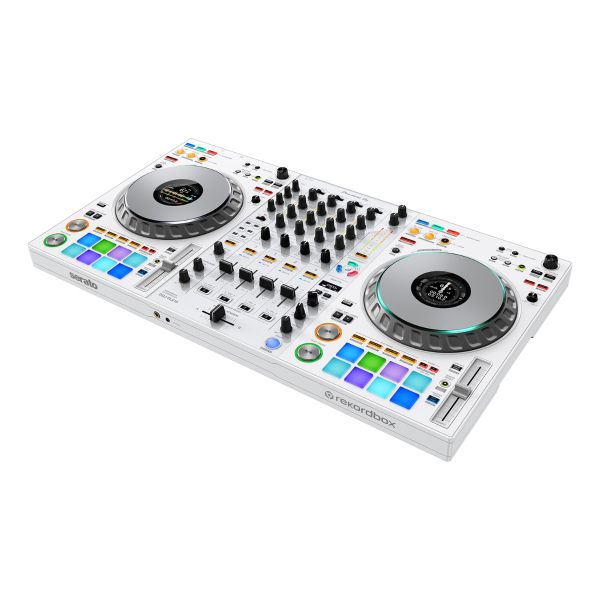 Pioneer DJ DDJ-FLX10-W Limited Edition -4-channel DJ controller for Rekordbox & Serato - White