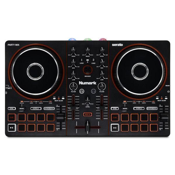 Numark Party Mix III DJ Controller with Built-in Light Show