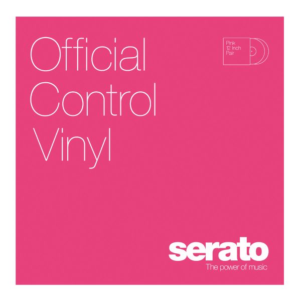 Serato 12" Control Vinyl 2.0 - Pink (Pair)
