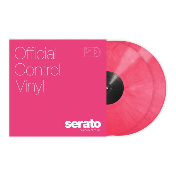 Serato 12" Control Vinyl 2.0 - Pink (Pair)