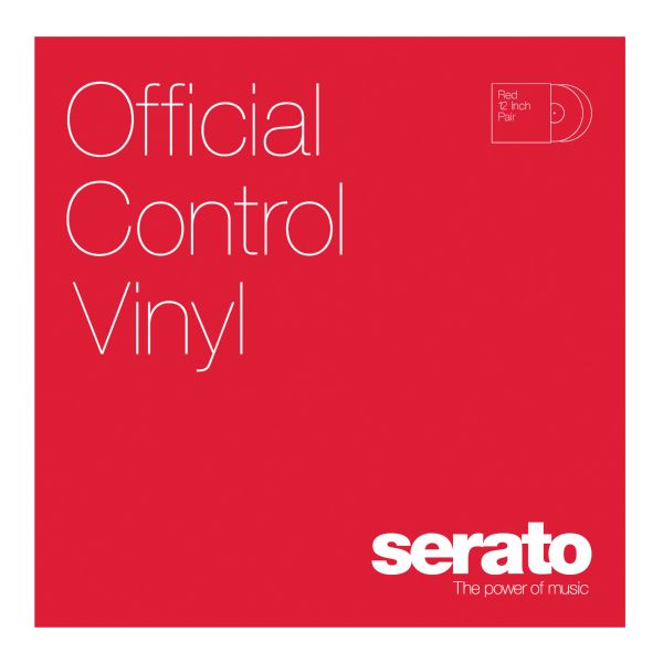 Serato 12" Control Vinyl - Red (Pair)