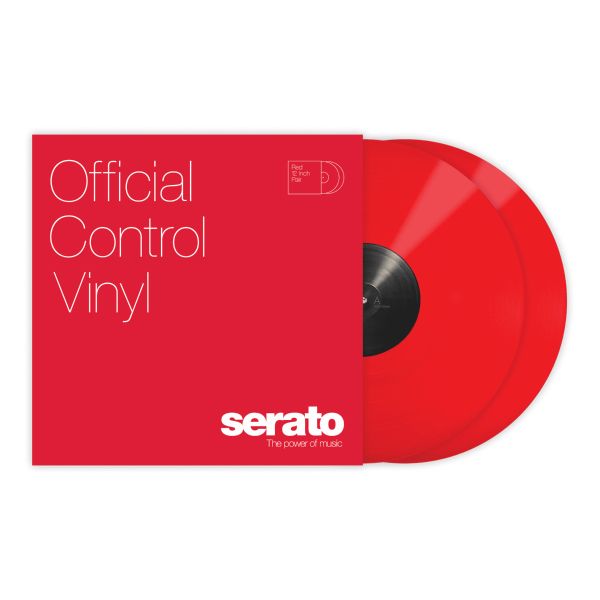 Serato 12" Control Vinyl - Red (Pair)