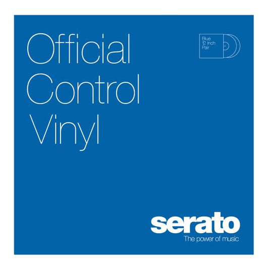 Serato 12" Control Vinyl 2.0 - Blue (Pair)