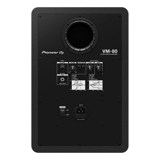VM-80 Pioneer Studio Monitor Pair (FREE MONITOR STANDS INCLUDED)